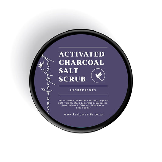 Salt Scrub Activated Charcoal 15g