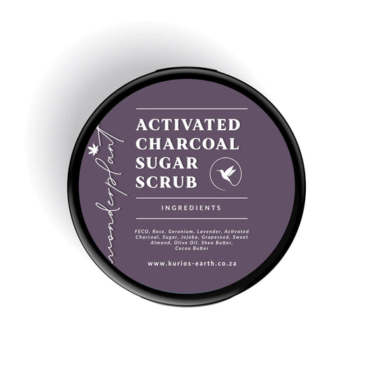 Sugar Scrub Activated Charcoal 15g