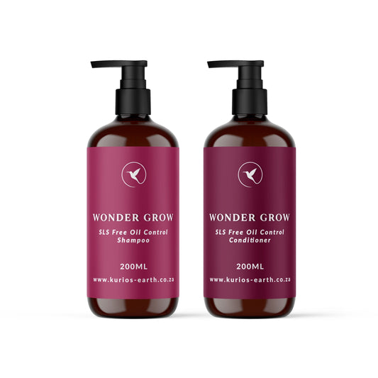 Wonder Growth Oily Shampoo + Conditioner Combo