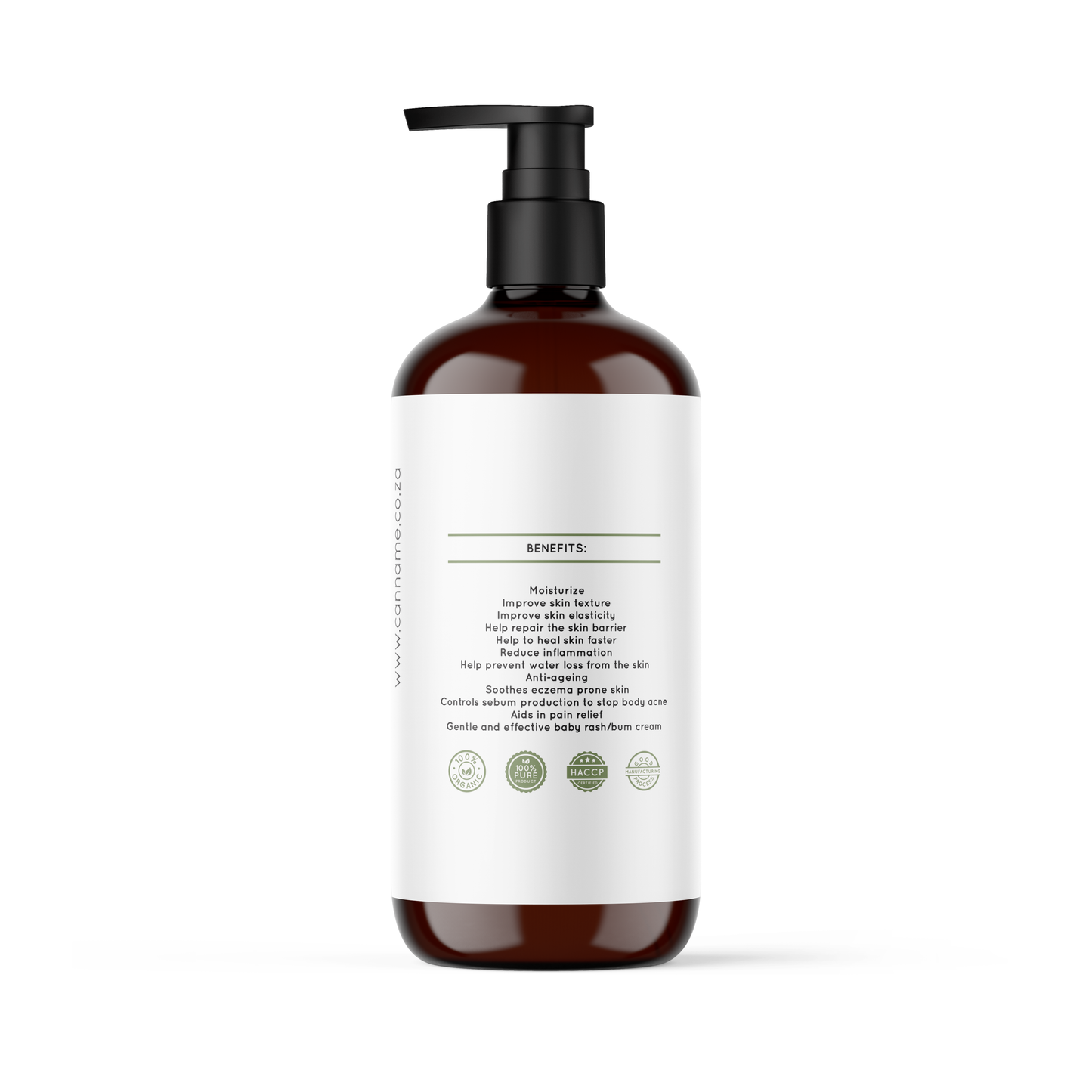 CBD infused body lotion